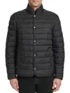 Cole Haan 3-in-1 Water Resistant Rain Coat In Black