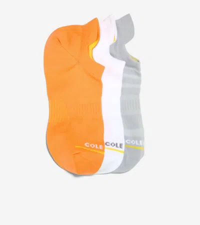 Cole Haan Men's 3-pair Zerøgrand Liner Socks - White