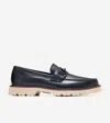 Cole Haan Men's American Classics Bit Loafers - Blue Size 7.5 In Blue