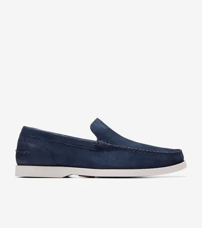 Cole Haan Men's American Classics Hampton Loafers - Blue Size 9.5 In Big Dipper Nubuck/ancient