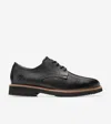 Cole Haan American Classics Montrose Plain Toe Ox In Black-dark Chocolate