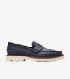 Cole Haan Men's American Classics Penny Loafers - Blue Size 9 In Blue
