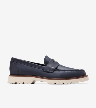 Cole Haan Men's American Classics Penny Loafers - Blue Size 9