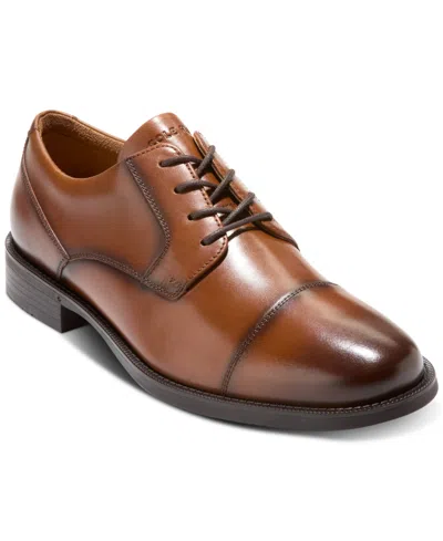 Cole Haan Men's Bedford Cap Toe Oxford Dress Shoe In British Tan