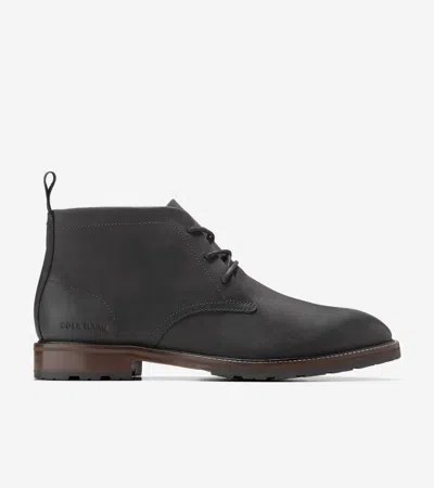 Cole Haan Men's Berkshire Lug Chukka Boot - Black Size 8 Water-resistant