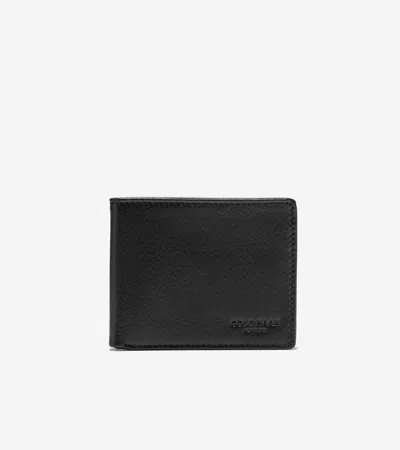 Cole Haan Men's Bifold Wallet With Embossed Logo - Black
