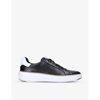 COLE HAAN COLE HAAN MEN'S BLACK GRAND PRO TOPSPIN LEATHER TRAINERS,56042871