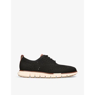 COLE HAAN MENS COLE HAAN ZERØGRAND WINGTIP STITCHLITE KNITTED OXFORD SHOES