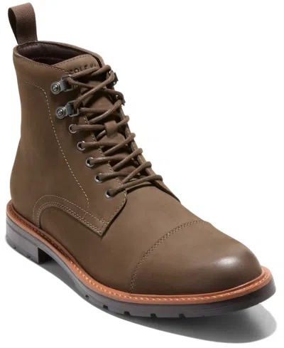 Cole Haan Men's Chamberlin Grand Cap Toe Boots In Animal Print