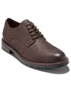 Cole Haan Chamberlin Grand Plain Toe Derby In Brown