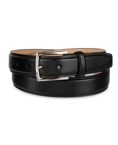 Cole Haan Men's Classic Burnished Edge Dress Belt In Black