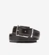 Cole Haan Men's Classic Reversible Leather Belt - Brown Size 44 In Black
