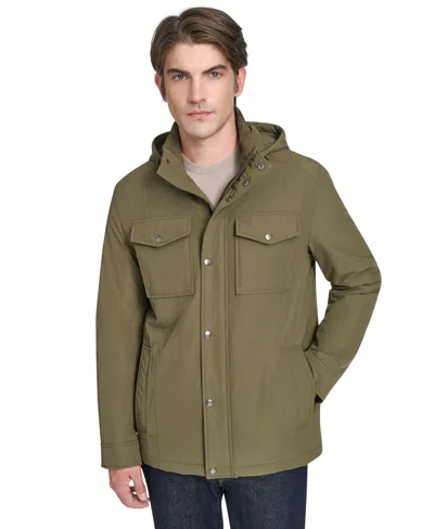 Cole Haan Men's Cotton-touch Nylon Field Jacket In Green