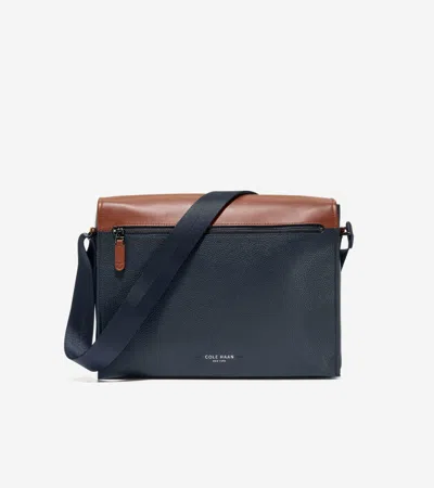 Cole Haan Men's Damon Messenger Bag - Blue