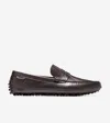 Cole Haan Men's Davies Grand Penny Driving Loafers - Brown Size 9 In Brown