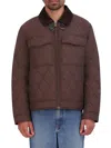 COLE HAAN MEN'S DIAMOND QUILTED JACKET