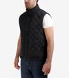 Cole Haan Quilted Vest In Black