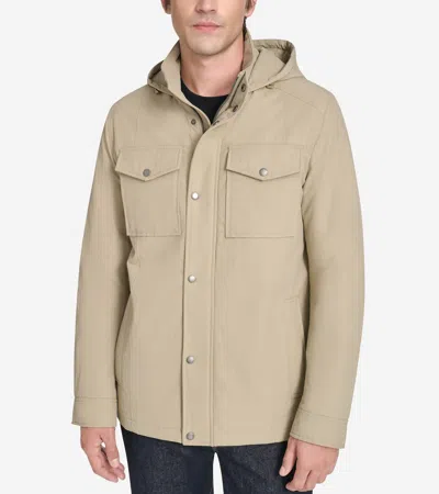 Cole Haan Men's Field Jacket - Beige Size Small In Neutral