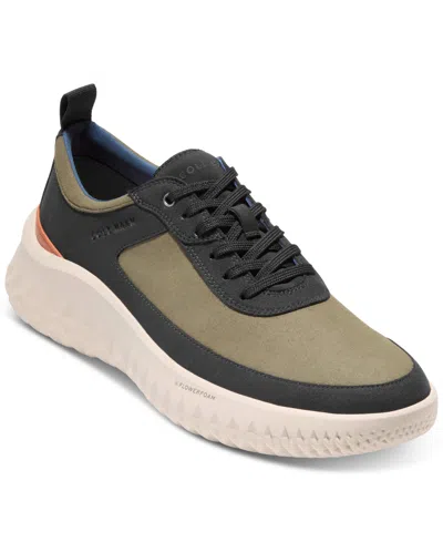 Cole Haan Men's Generation Zerogrand Ii Ultra Lace-up Shoe In Black-ancient Scroll