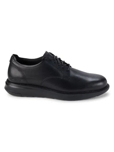 Cole Haan Men's Grand Atlantic Leather Low Top Sneakers In Black