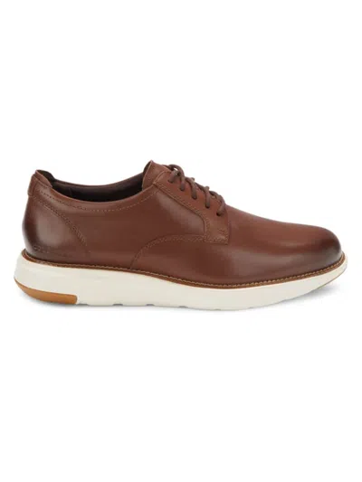 Cole Haan Men's Grand Atlantic Leather Oxford Shoes In Chestnut