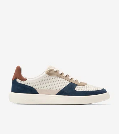 Cole Haan Men's Grand Crosscourt Daily Court Sneakers - White Size 8.5