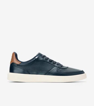 Cole Haan Men's Grand Crosscourt Daily Court Sneakers - Blue Size 9.5