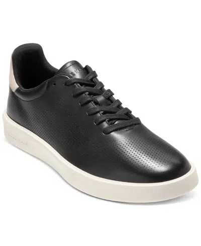 Cole Haan Men's Grand Crosscourt Daily Laser Sneaker In Black