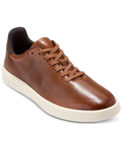 Cole Haan Men's Grand Crosscourt Daily Laser Sneaker In British Tan
