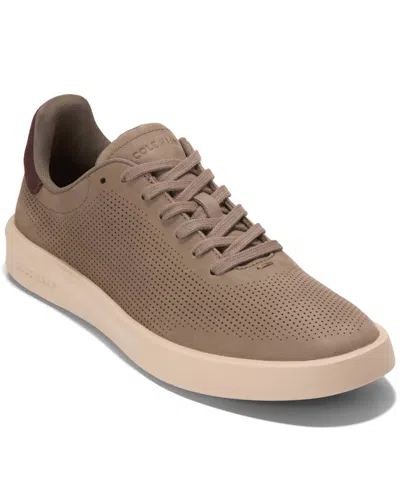 Cole Haan Men's Grand Crosscourt Daily Laser Sneaker In Brown