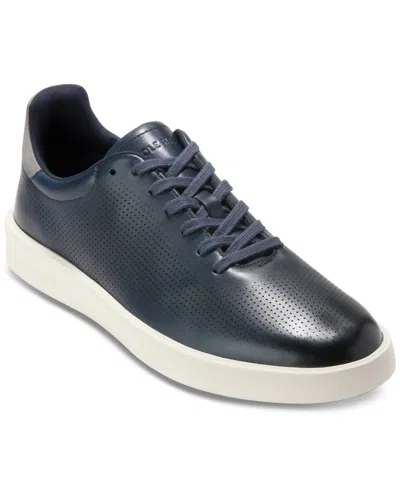 Cole Haan Men's Grand Crosscourt Daily Laser Sneaker In Navy Blazer