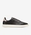 Cole Haan Men's Grand Crosscourt Daily Laser Sneakers - Black Size 8.5 In Black