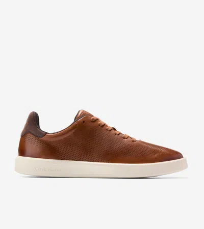 Cole Haan Men's Grand Crosscourt Daily Laser Sneakers - Brown Size 9