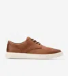 Cole Haan Men's Grand Crosscourt Daily Plain Toe Sneakers - Brown Size 9