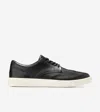Cole Haan Men's Grand Crosscourt Daily Wingtip Sneakers - Black Size 11.5 In Black