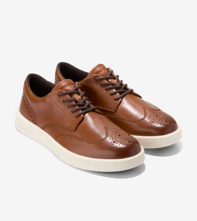 Cole Haan Men's Grand Crosscourt Daily Wingtip Sneakers In Multi