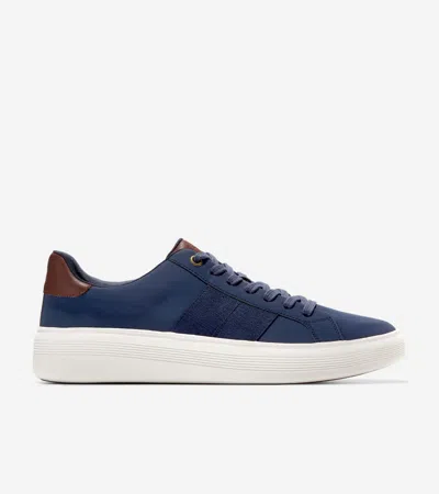 Cole Haan Men's Grand Crosscourt Premier Sneakers - Blue Size 8.5