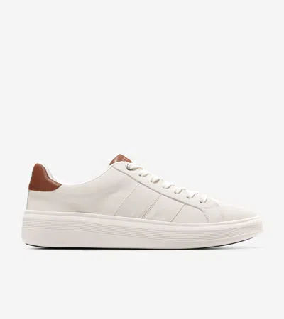 Cole Haan Men's Grand Crosscourt Premier Sneakers - White Size 8.5