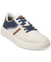 Cole Haan Men's Grand Crosscourt Winner Mixed-media Lace-up Sneakers In White
