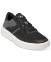 Cole Haan Men's Grand Crosscourt Winner Mixed-media Lace-up Sneakers In Black,gray Pinstripe,ivory