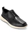 Cole Haan Men's Grand Hurrion Cap-toe Oxford Dress Shoe In Black-ivory