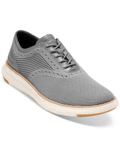 Cole Haan Men's Grand Remix Lace-up Knit Oxford Shoes