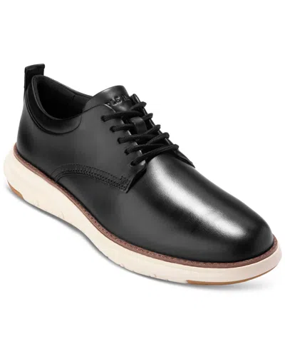 Cole Haan Grand Remix Ox Leather Sneaker In Black
