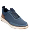 Cole Haan Grand Remix Derby Sneaker In Navy-british Tan