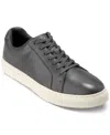 Cole Haan Grand Series Jensen Leather Low Top Sneaker In Magnet-ivory