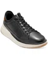 Cole Haan Men's Grandprø All Day Court Leather Sneakers - Black Size 8 In Black