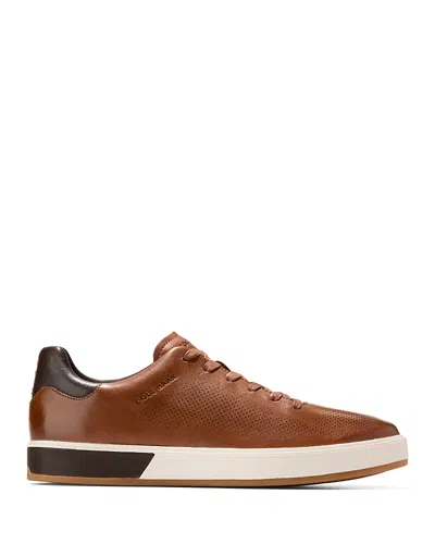 Cole Haan Men's Grandpr Angleace Sneaker In British Tan/dark Chocolate