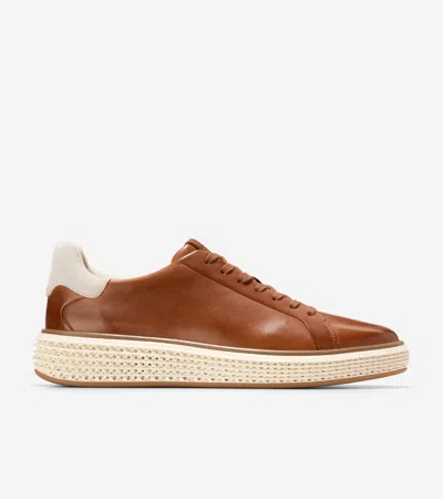 Cole Haan Men's Grandprø Court Skyweave Sneakers - Brown Size 9.5