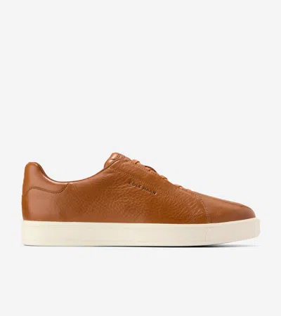 Cole Haan Men's Grand Crosscourt Leather Traveler Sneakers In Brown
