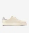 Cole Haan Men's Grandprø Luxe Slip-on Sneakers - White Size 12 In Beige